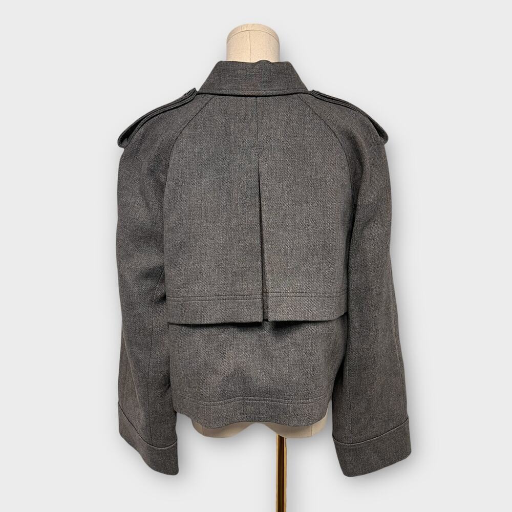 Veronica Beard Conneley Crop Trench Coat Size XL NEW - Picture 3 of 8